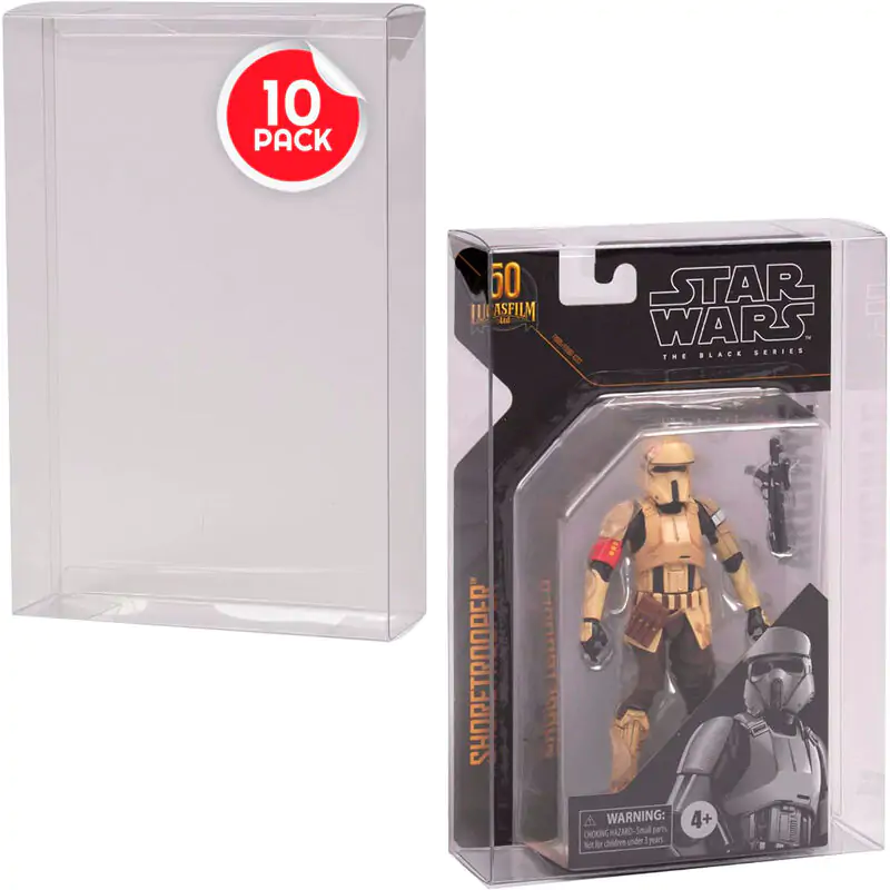 Hasbro Star Wars The Black Series Archive 50th Pack 10 protectors product photo