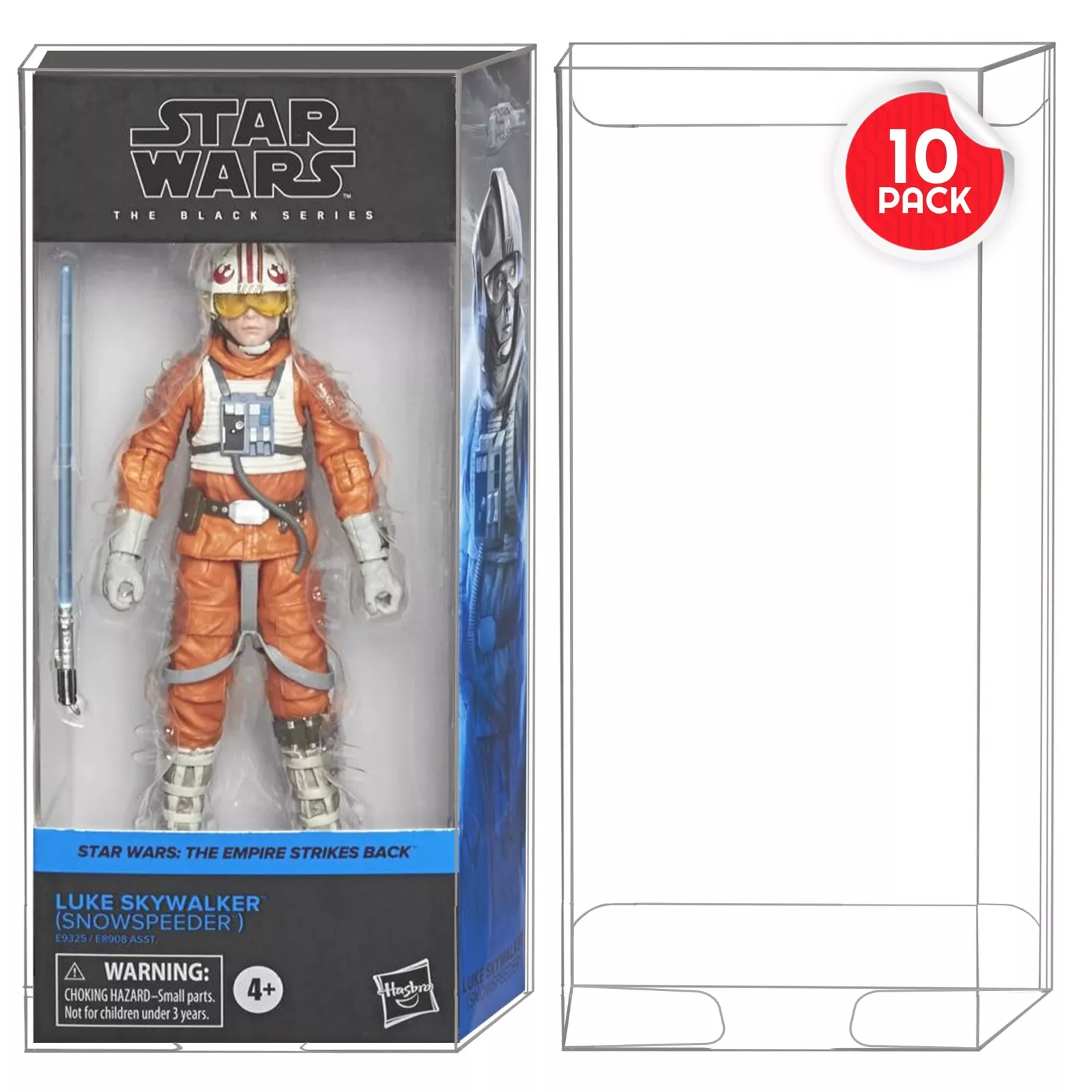 Hasbro Star Wars The Black Series Pack 10 side box protectors product photo