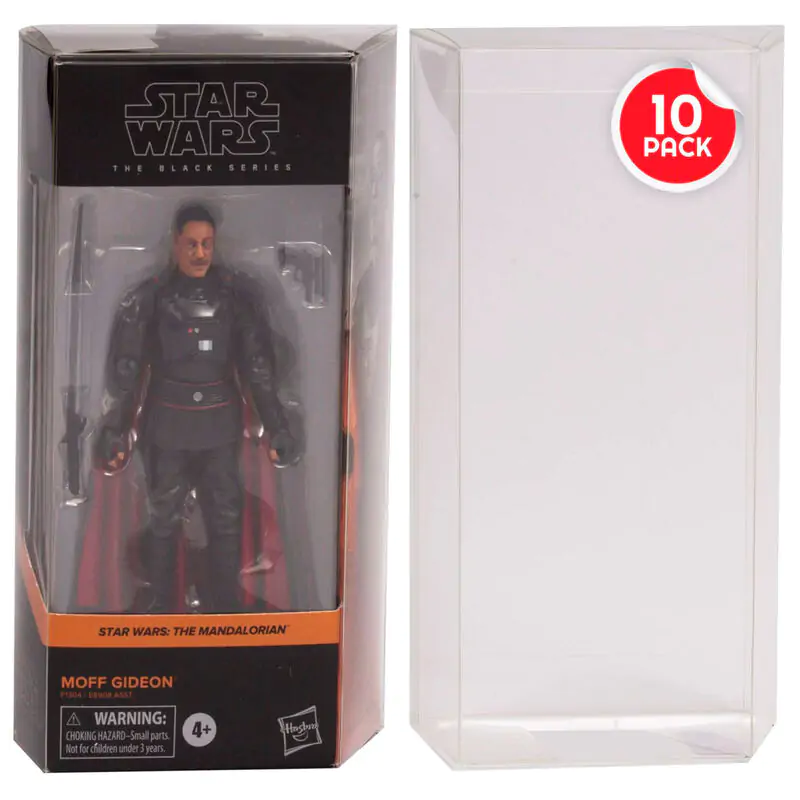 Hasbro Star Wars The Black Series Pack 10 side box protectors product photo