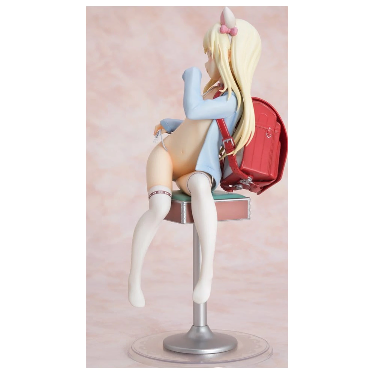 Hatsukoi Ribbon PVC Figure 1/6 Yuu White cat Ver. 25 cm product photo