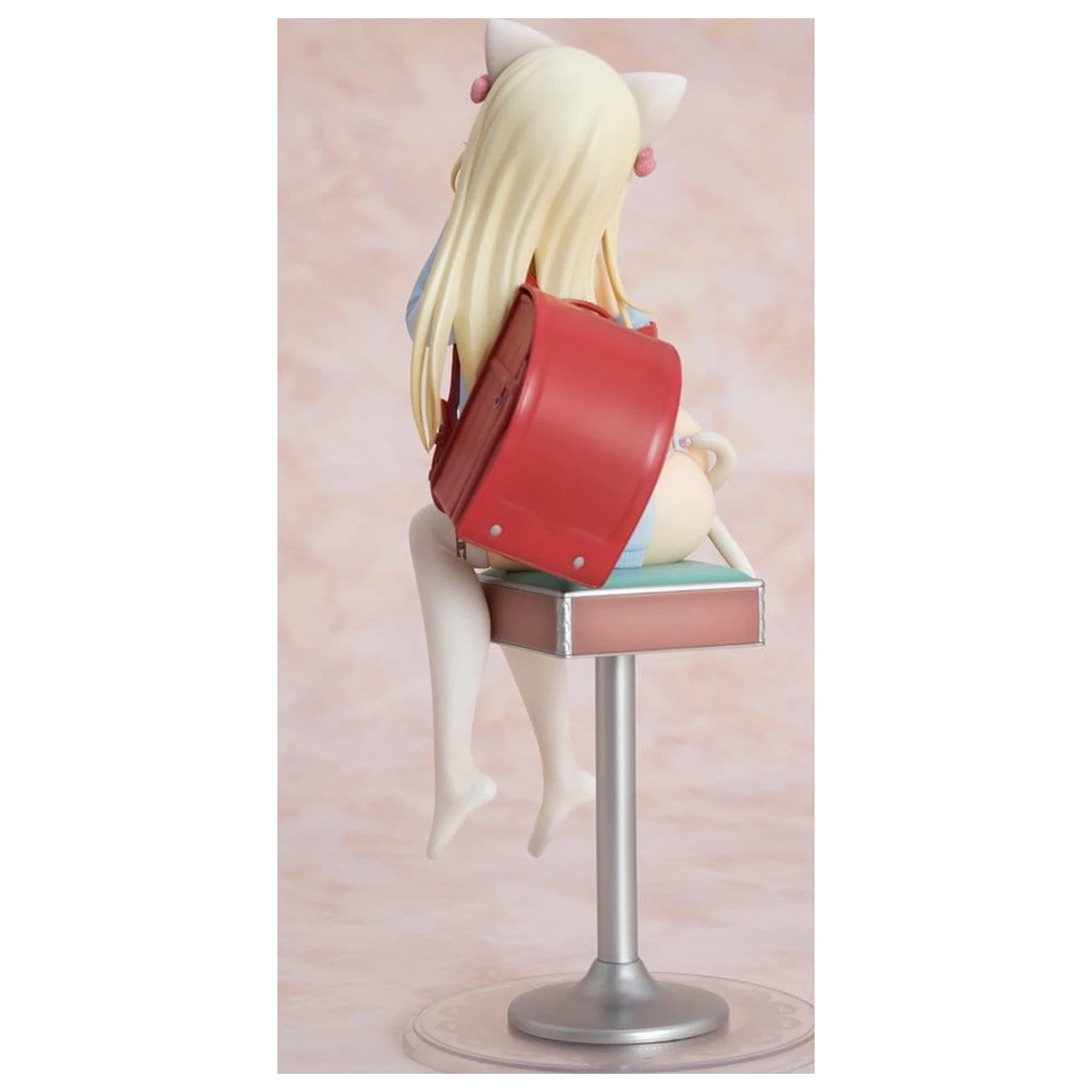 Hatsukoi Ribbon PVC Figure 1/6 Yuu White cat Ver. 25 cm product photo