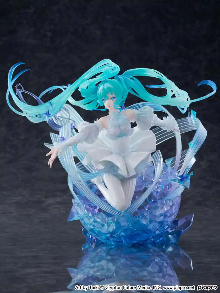 Hatsune Miku PVC Statue 1/7 Hatsune Miku - Crystal Dress Ver. 22 cm      product photo