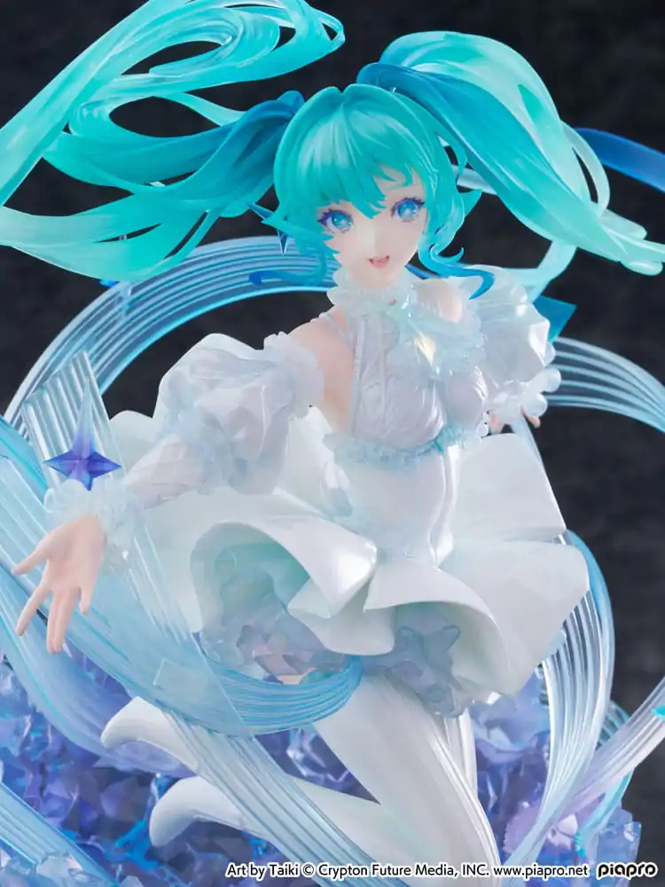 Hatsune Miku PVC Statue 1/7 Hatsune Miku - Crystal Dress Ver. 22 cm      product photo