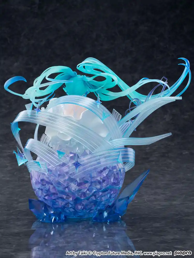 Hatsune Miku PVC Statue 1/7 Hatsune Miku - Crystal Dress Ver. 22 cm      product photo