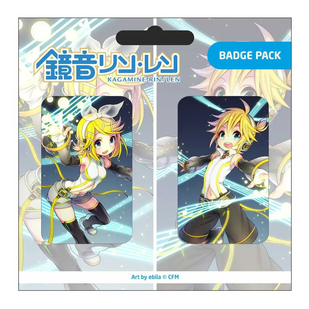 Hatsune Miku Pin Badges 2-Pack Set C termékfotó