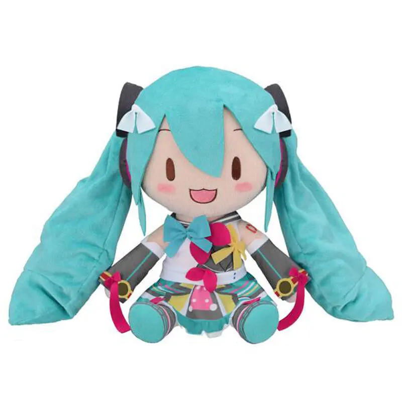 Hatsune Miku 2018 Hatsune Miku Fluffy plush toy 30cm product photo