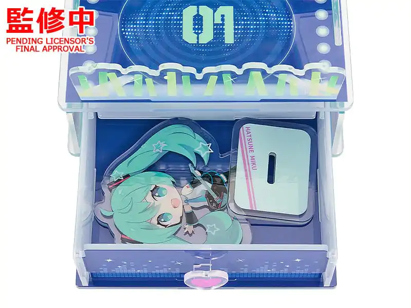 Hatsune Miku Acrylic Diorama Case Character Vocal Series 01: Hatsune Miku termékfotó