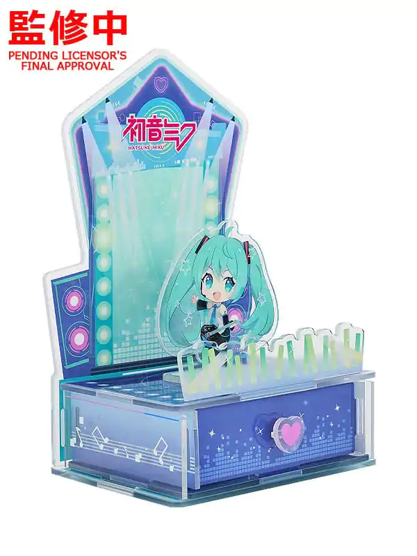 Hatsune Miku Acrylic Diorama Case Character Vocal Series 01: Hatsune Miku termékfotó