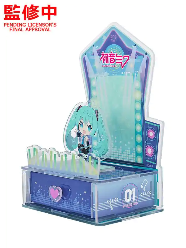 Hatsune Miku Acrylic Diorama Case Character Vocal Series 01: Hatsune Miku termékfotó