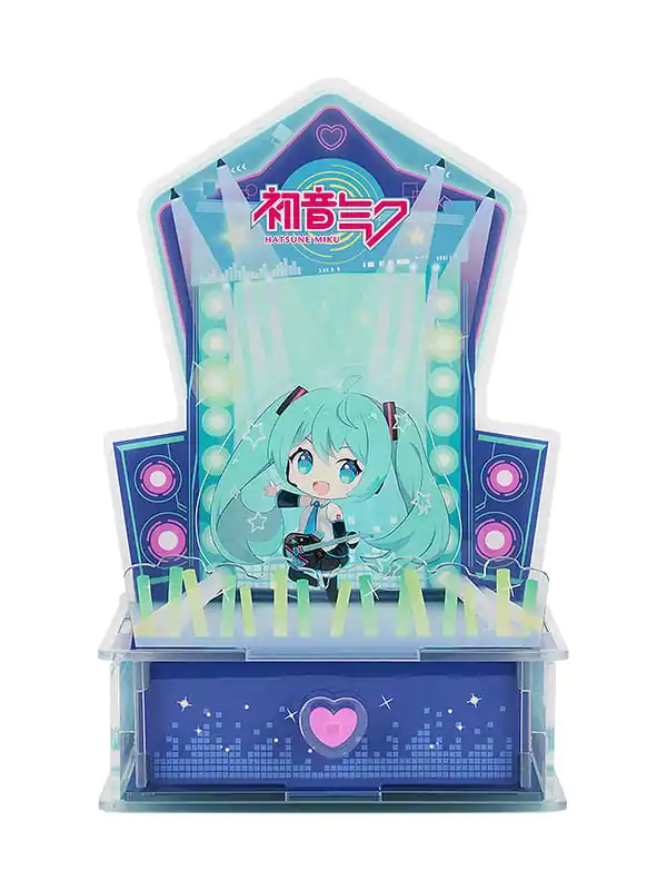 Hatsune Miku Acrylic Diorama Case Character Vocal Series 01: Hatsune Miku termékfotó