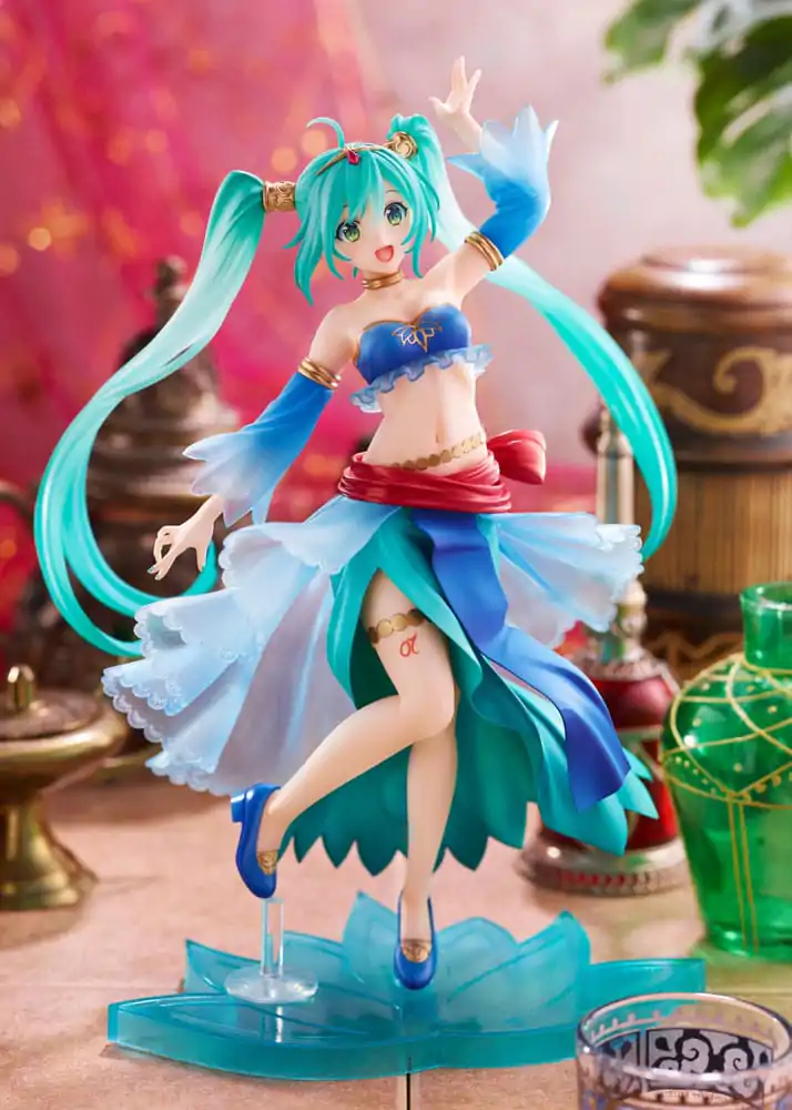 Hatsune Miku AMP PVC Statue Princess Arabian Ver. 18 cm product photo