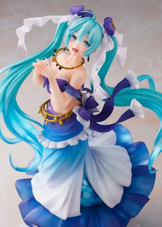 Hatsune Miku AMP PVC Statue Princess Mermaid Ver. 21 cm product photo