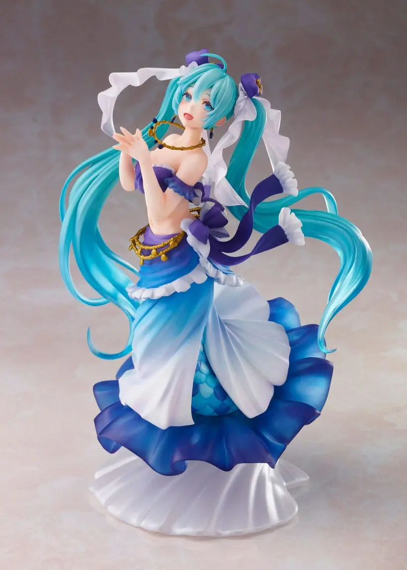 Hatsune Miku AMP PVC Statue Princess Mermaid Ver. 21 cm product photo