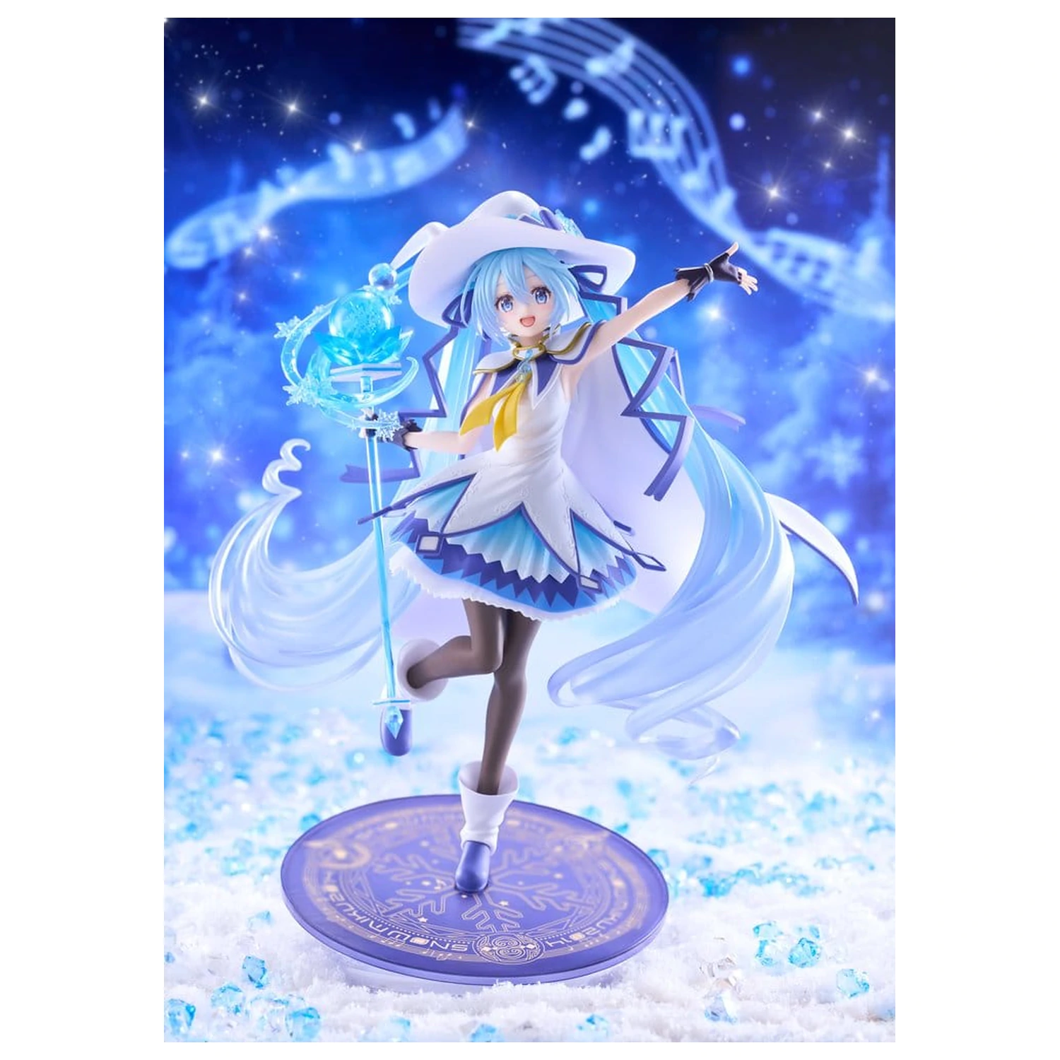 Hatsune Miku AMP+ PVC Figure Snow Miku All Stars 2014 Ver. 25 cm product photo