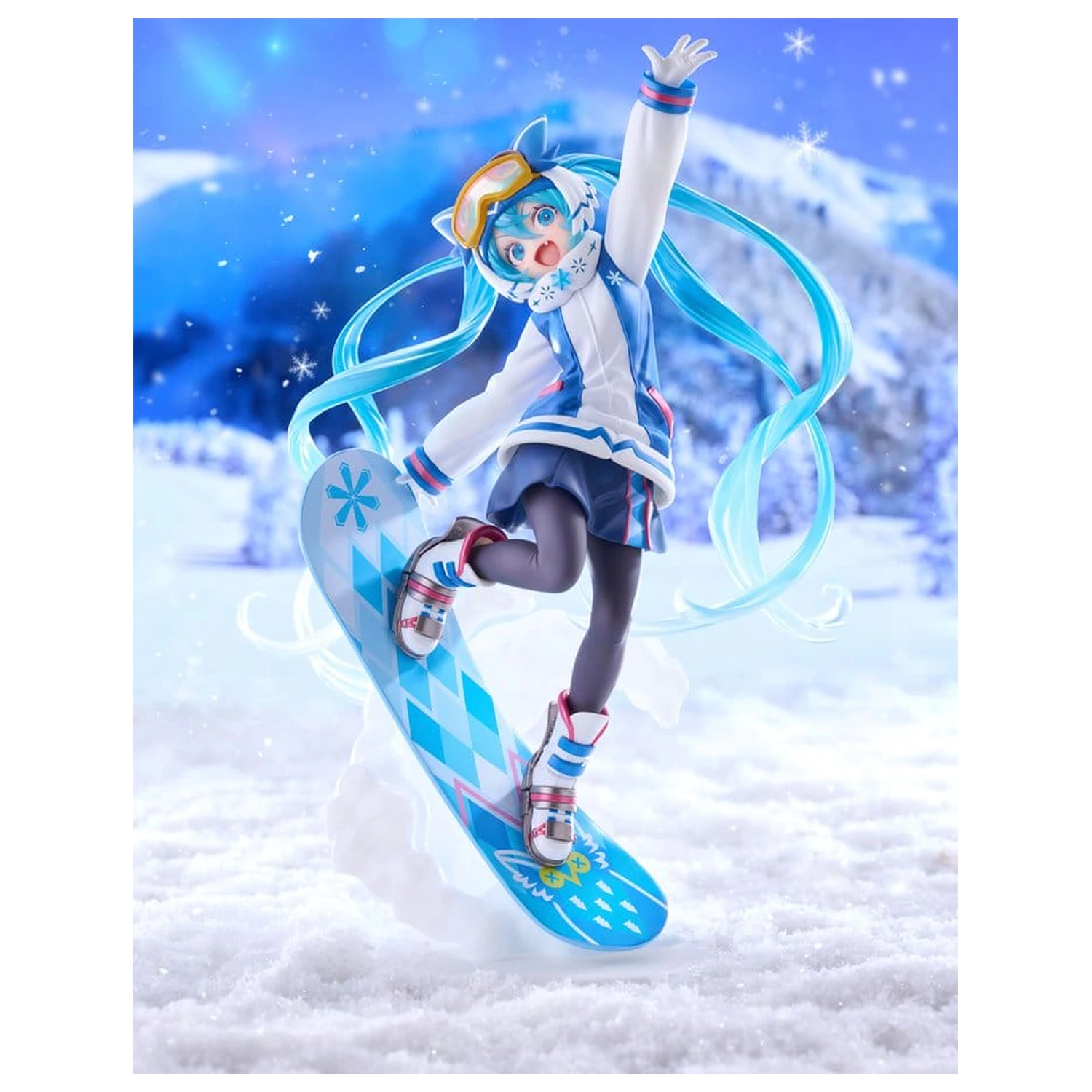 Hatsune Miku AMP+ PVC Figure Snow Miku All Stars 2016 Ver. 23 cm product photo