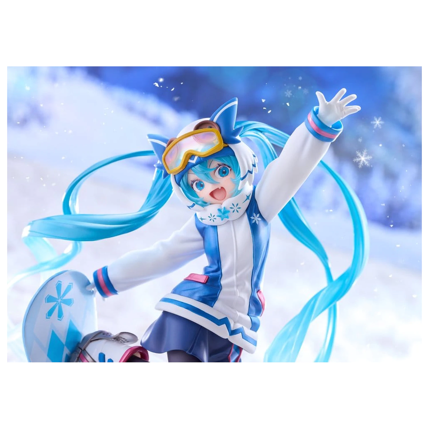 Hatsune Miku AMP+ PVC Figure Snow Miku All Stars 2016 Ver. 23 cm product photo