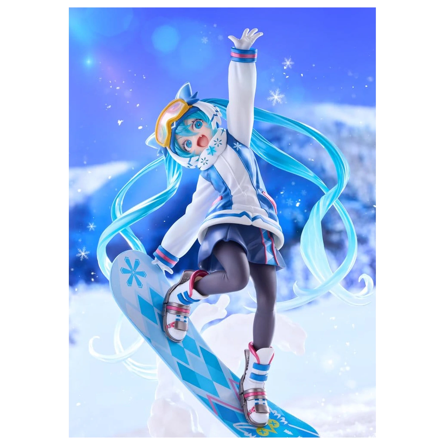 Hatsune Miku AMP+ PVC Figure Snow Miku All Stars 2016 Ver. 23 cm product photo