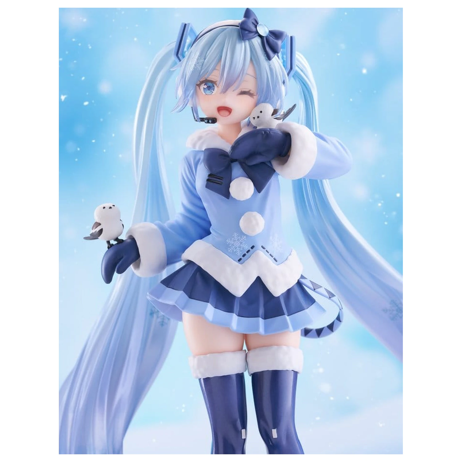 Hatsune Miku AMP+ PVC Figure Snow Miku All Stars 2012 Ver. 25 cm product photo