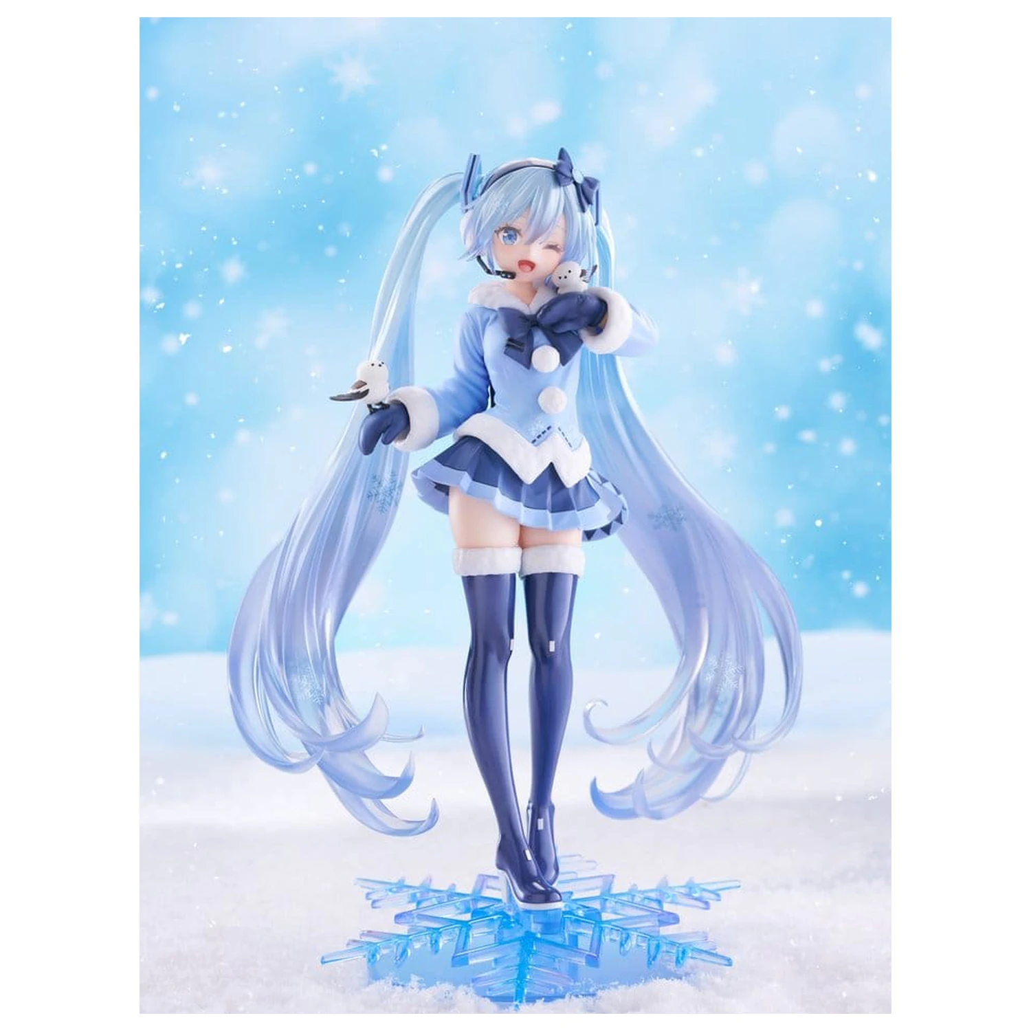 Hatsune Miku AMP+ PVC Figure Snow Miku All Stars 2012 Ver. 25 cm product photo