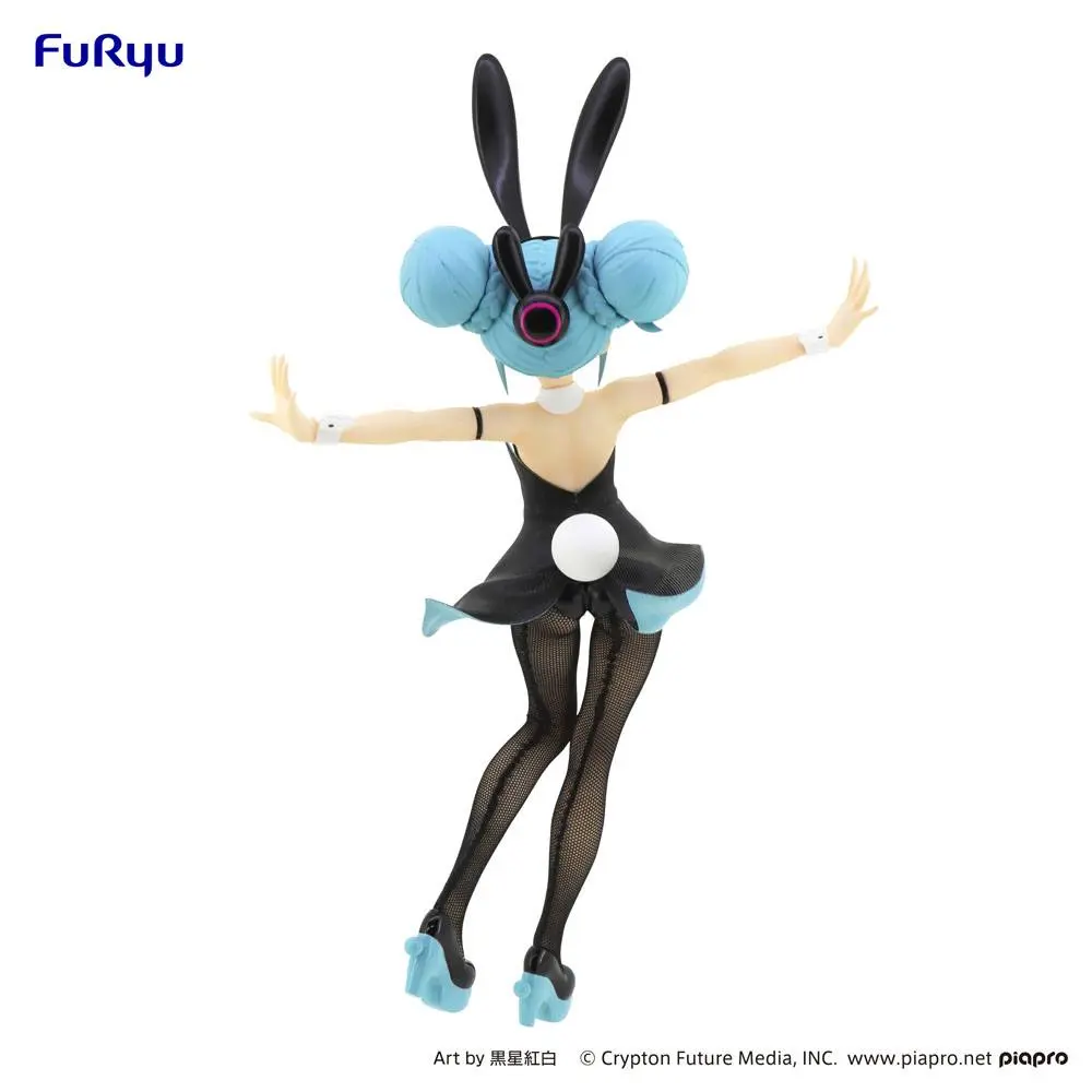 Hatsune Miku BiCute Bunnies PVC Statue Hatsune Miku Black Ver. 30 cm product photo