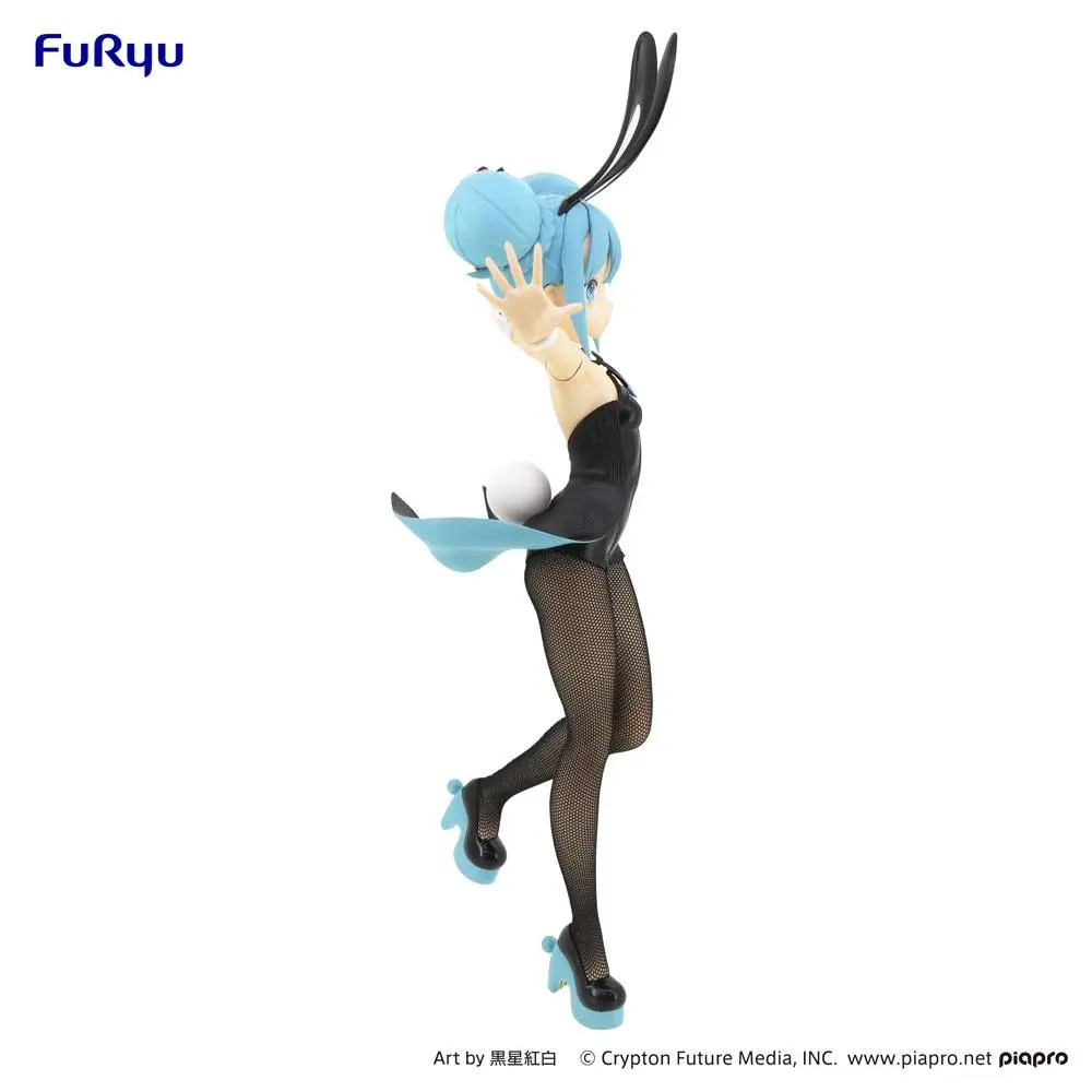 Hatsune Miku BiCute Bunnies PVC Statue Hatsune Miku Black Ver. 30 cm product photo