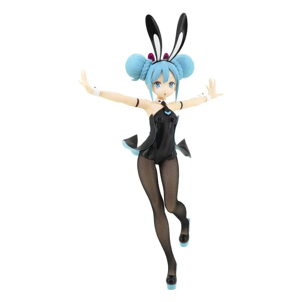 Hatsune Miku BiCute Bunnies PVC Statue Hatsune Miku Black Ver. 30 cm product photo