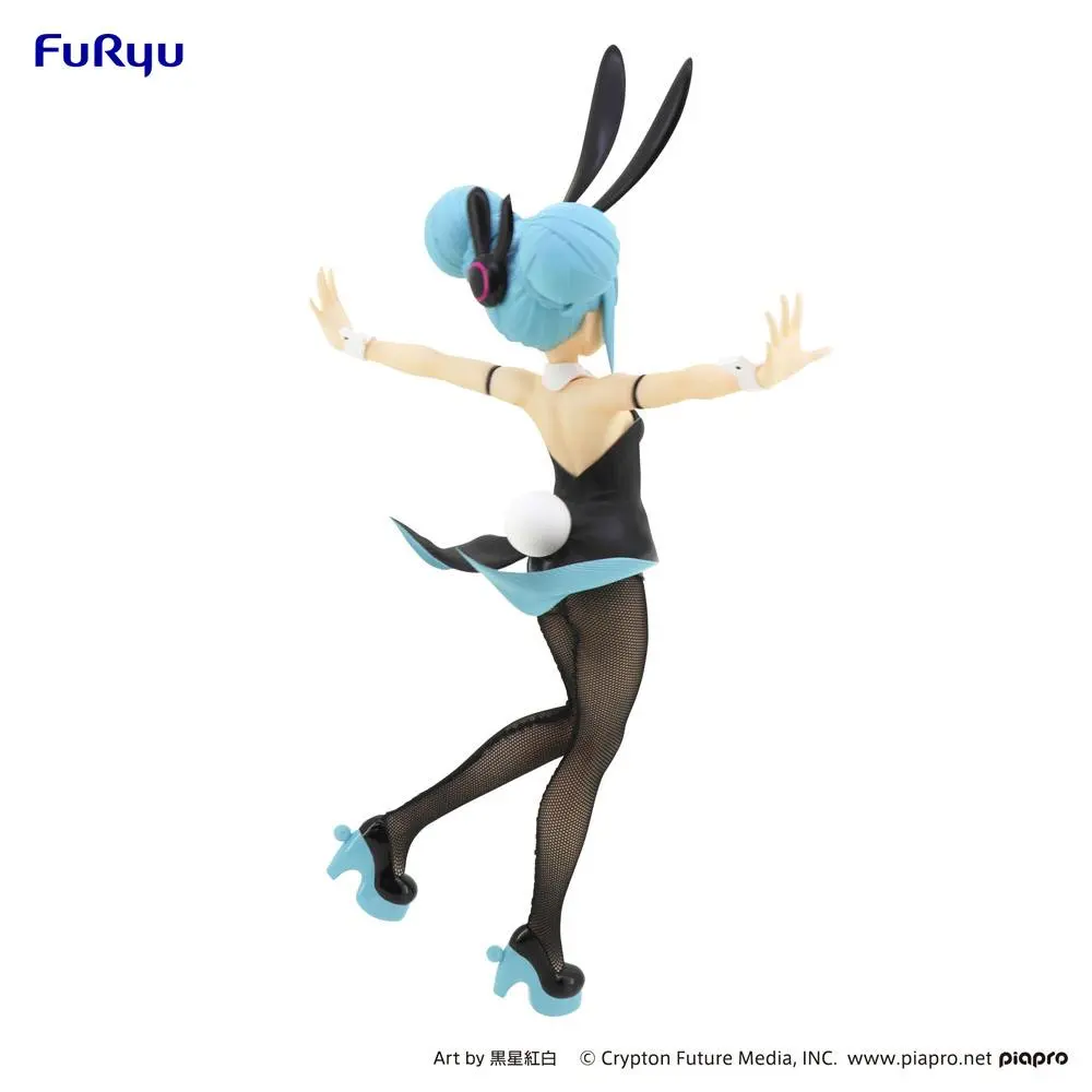 Hatsune Miku BiCute Bunnies PVC Statue Hatsune Miku Black Ver. 30 cm product photo