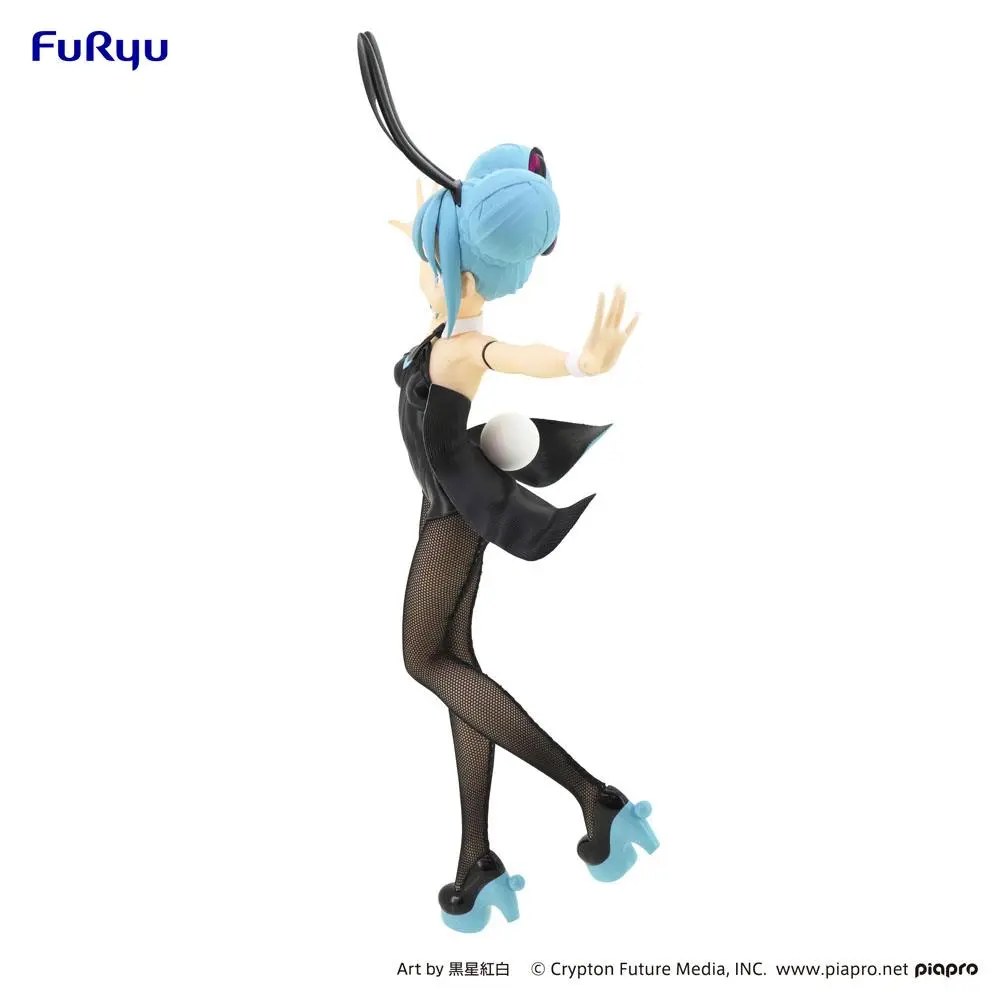Hatsune Miku BiCute Bunnies PVC Statue Hatsune Miku Black Ver. 30 cm product photo