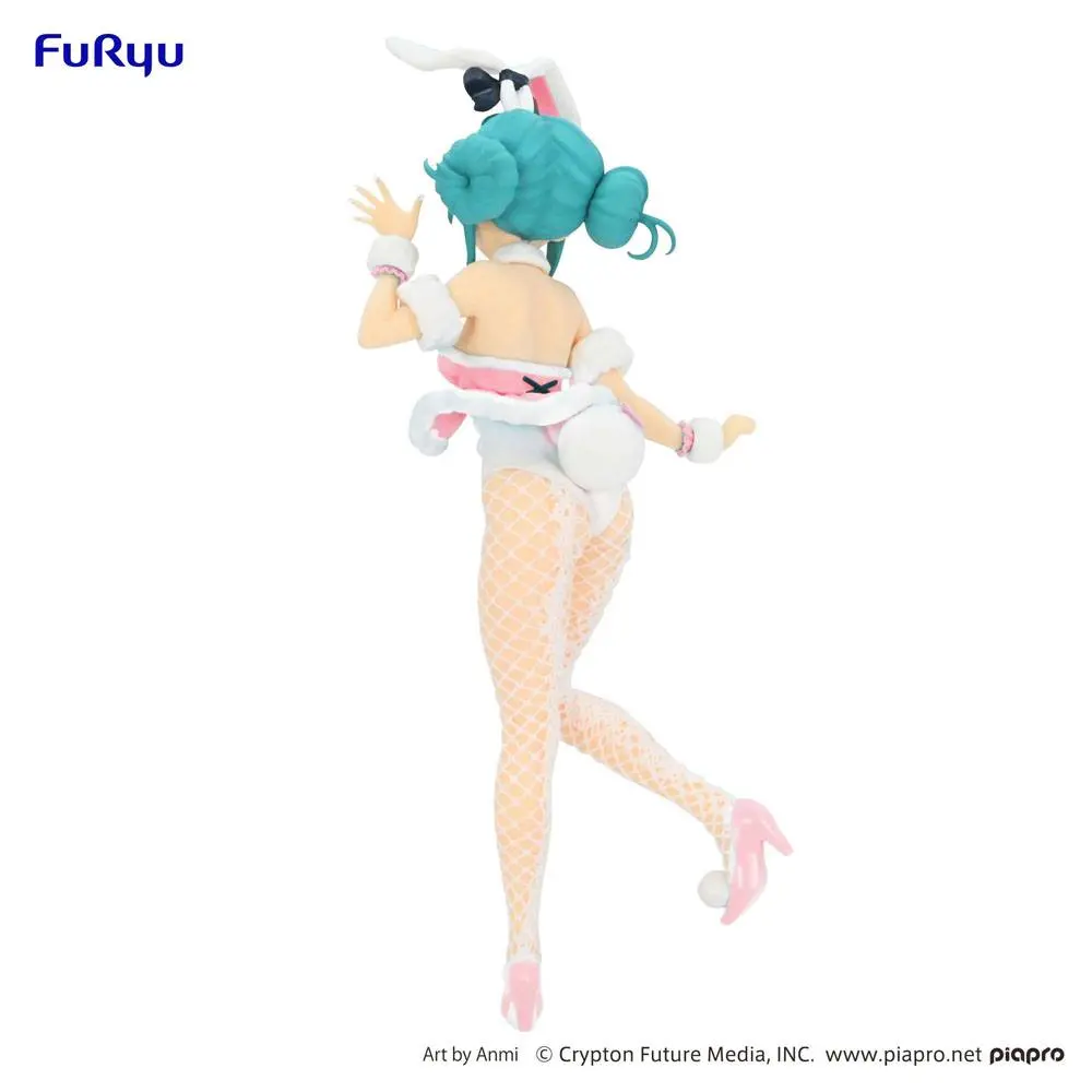 Hatsune Miku BiCute Bunnies PVC Statue Hatsune Miku White Rabbit Baby Pink Ver. 28 cm product photo