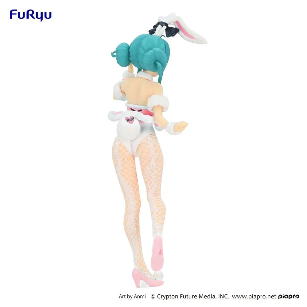Hatsune Miku BiCute Bunnies PVC Statue Hatsune Miku White Rabbit Baby Pink Ver. 28 cm product photo