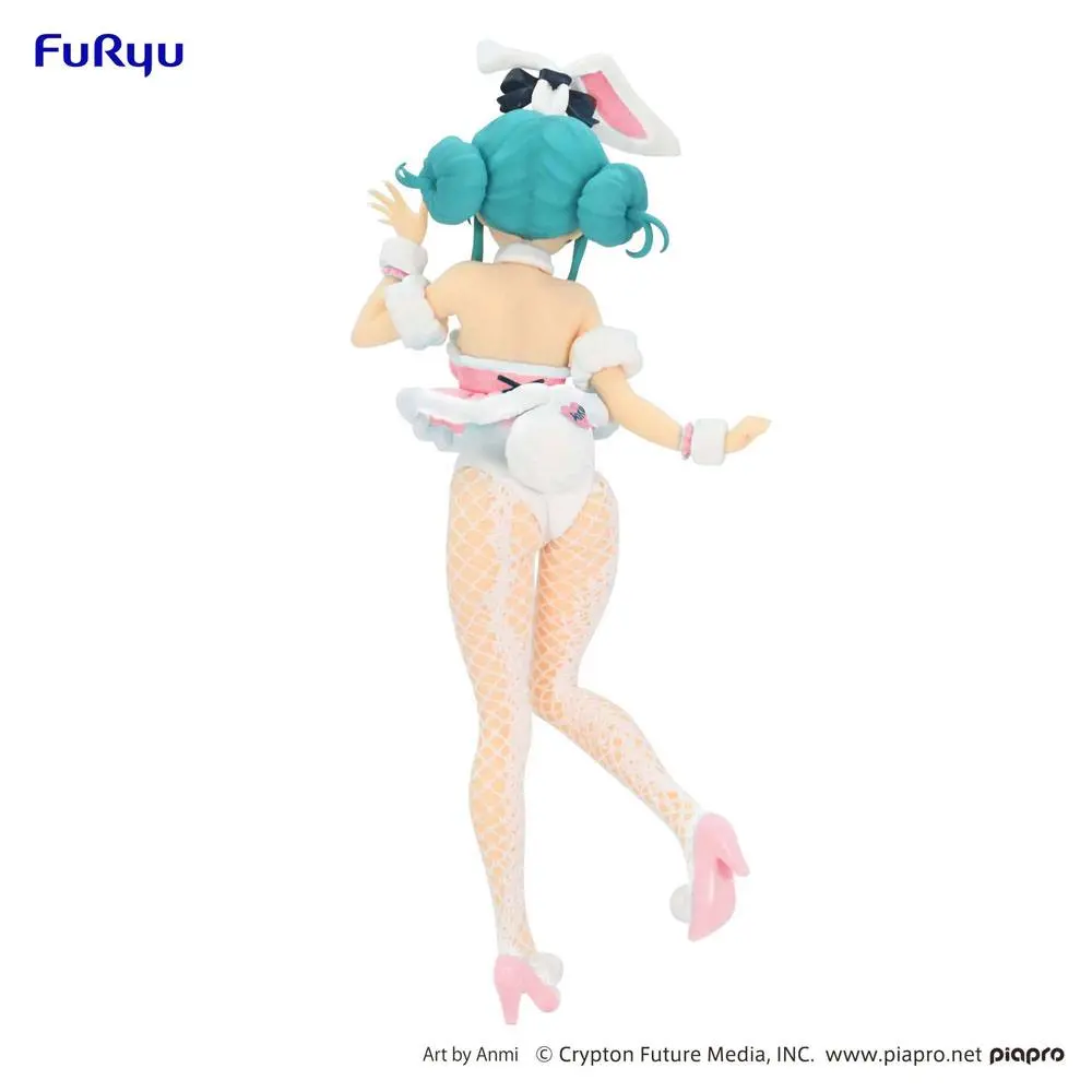 Hatsune Miku BiCute Bunnies PVC Statue Hatsune Miku White Rabbit Baby Pink Ver. 28 cm product photo