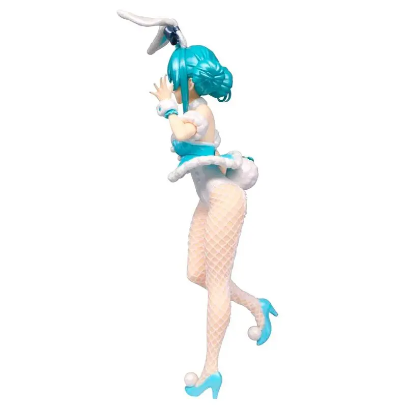 Hatsune Miku BiCute Bunnies PVC Statue Hatsune Miku White Rabbit Pearl Color ver. product photo
