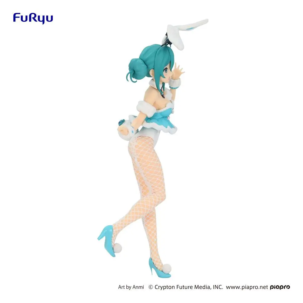 Hatsune Miku BiCute Bunnies PVC Statue Hatsune Miku White Rabbit Ver. 28 cm product photo