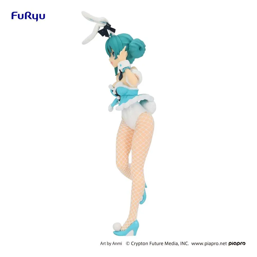 Hatsune Miku BiCute Bunnies PVC Statue Hatsune Miku White Rabbit Ver. 28 cm product photo