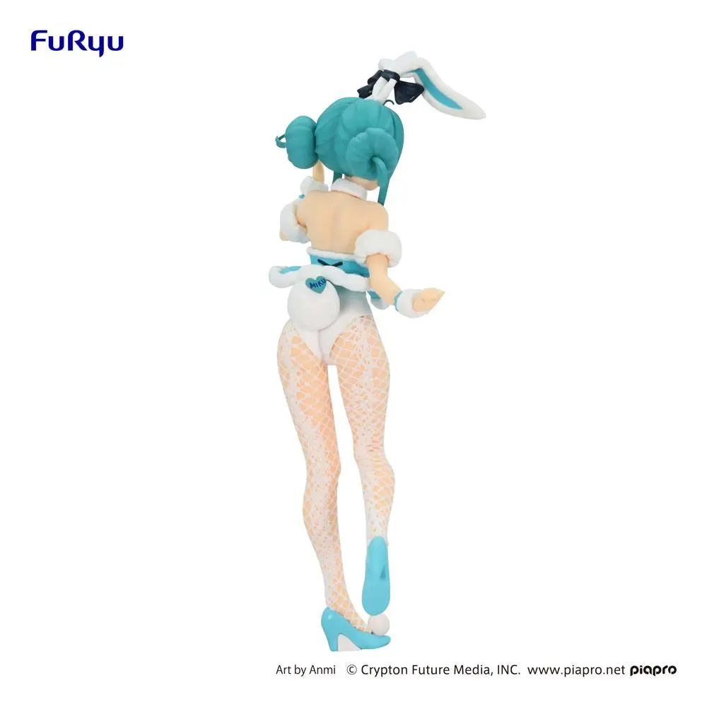 Hatsune Miku BiCute Bunnies PVC Statue Hatsune Miku White Rabbit Ver. 28 cm product photo
