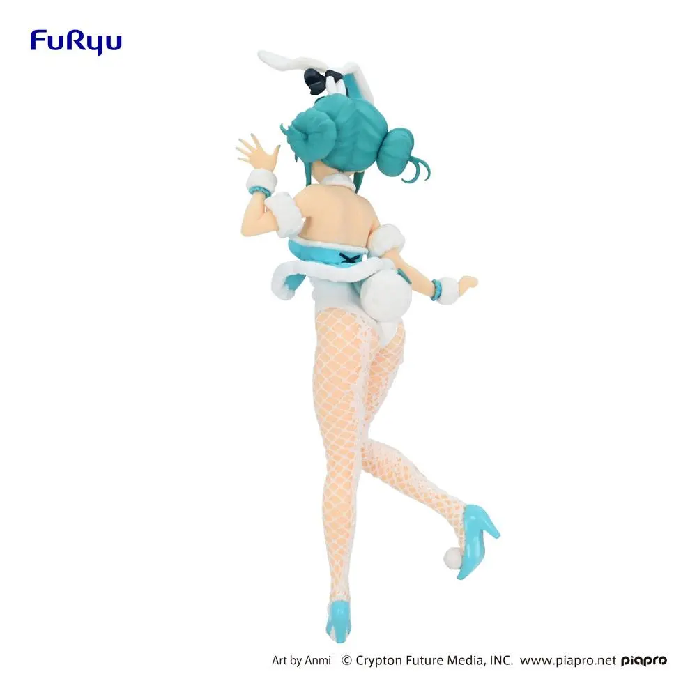 Hatsune Miku BiCute Bunnies PVC Statue Hatsune Miku White Rabbit Ver. 28 cm product photo