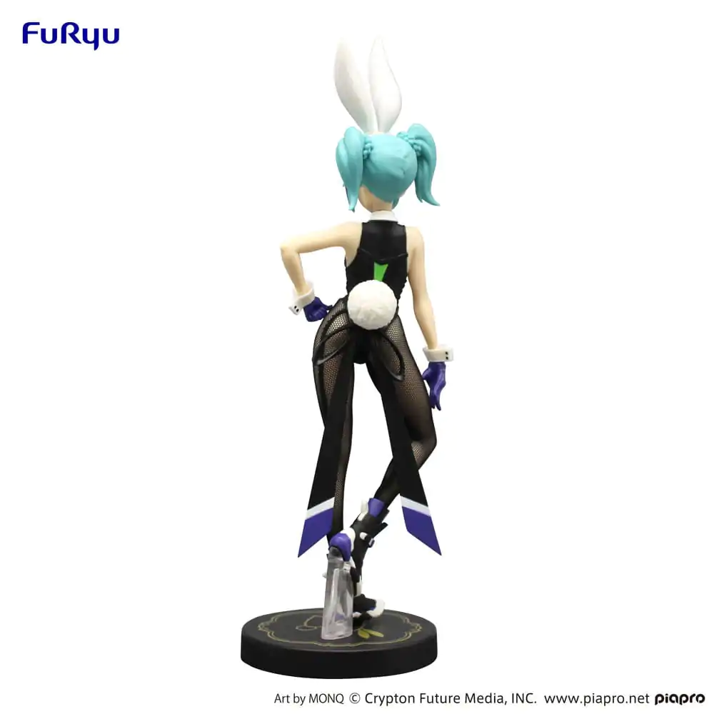 Hatsune Miku BiCute Bunnies PVC Statue Street Violet Color Ver. 30 cm product photo