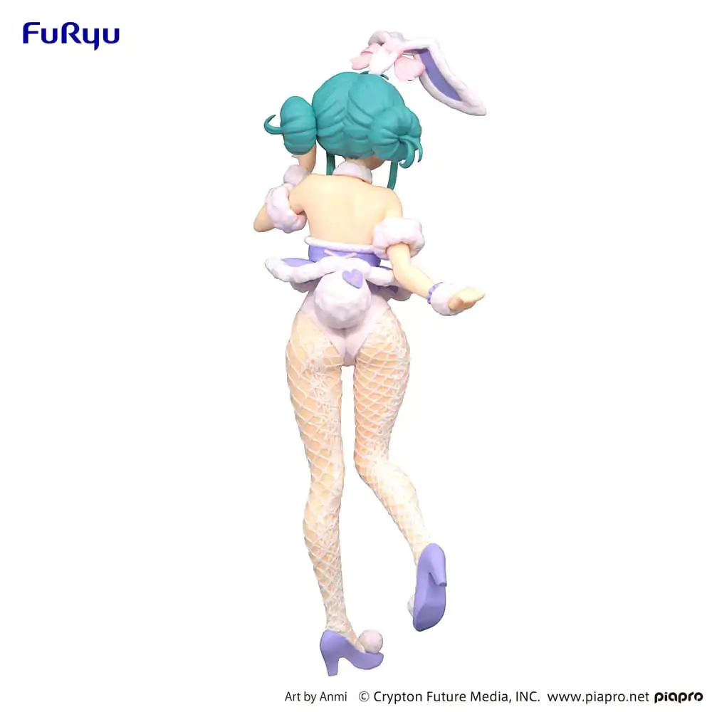 Hatsune Miku BiCute Bunnies PVC Statue White Rabbit Purple Color Ver. 28 cm product photo