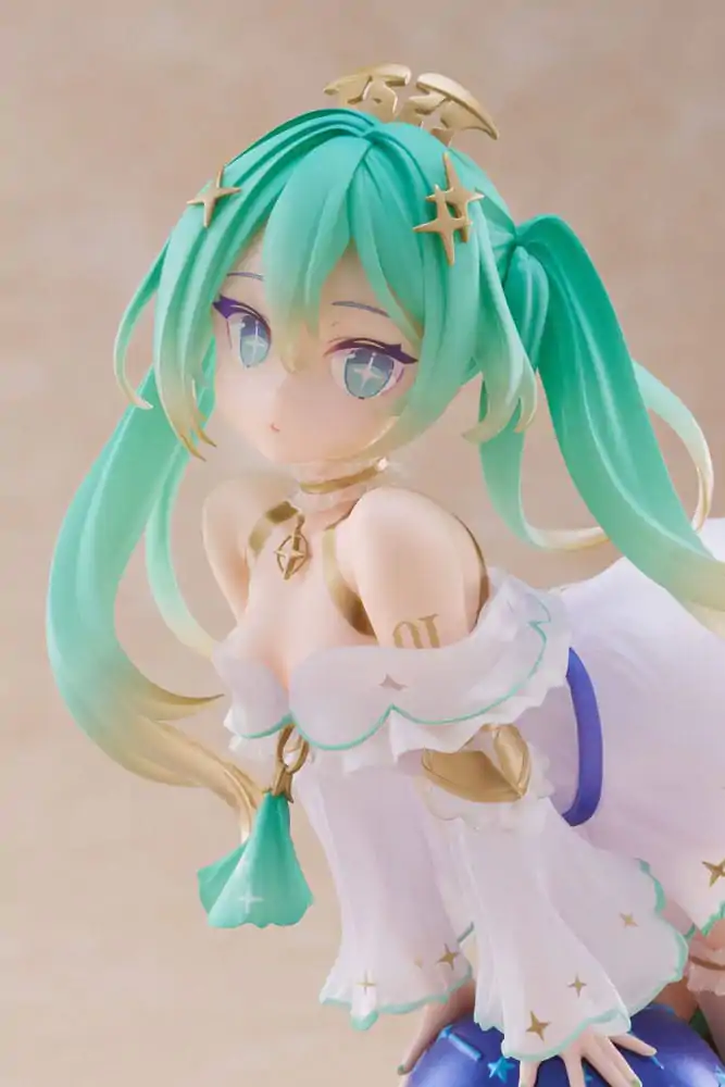 Hatsune Miku PVC Statue Bust Up Figure 39 Miku's Day Anniversary 2nd Season Glittering Star Ver. 18 cm product photo