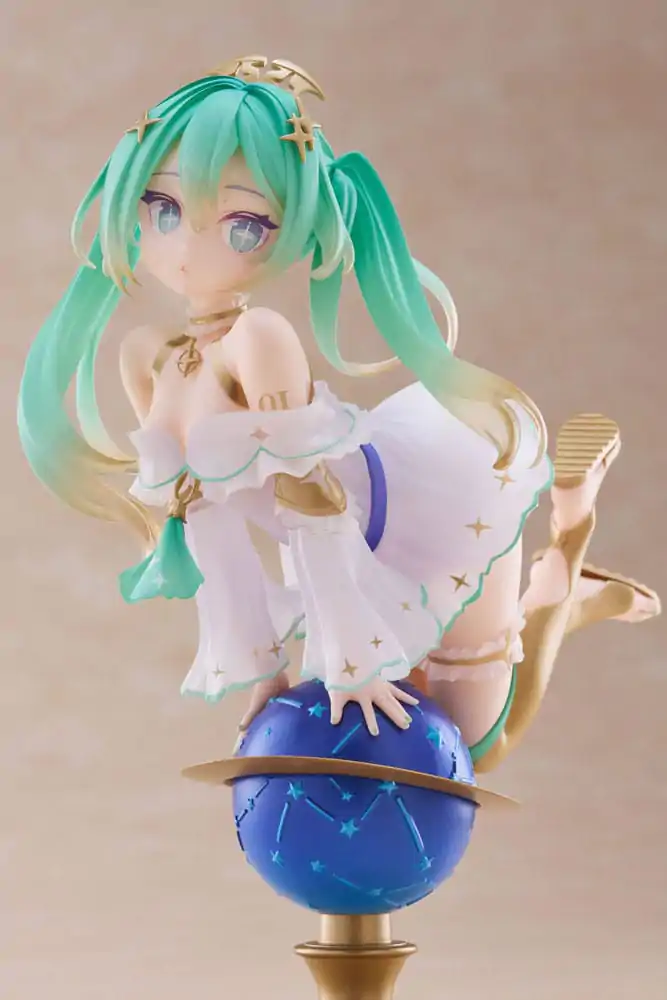 Hatsune Miku PVC Statue Bust Up Figure 39 Miku's Day Anniversary 2nd Season Glittering Star Ver. 18 cm product photo