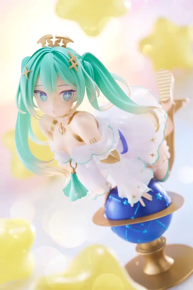 Hatsune Miku PVC Statue Bust Up Figure 39 Miku's Day Anniversary 2nd Season Glittering Star Ver. 18 cm product photo