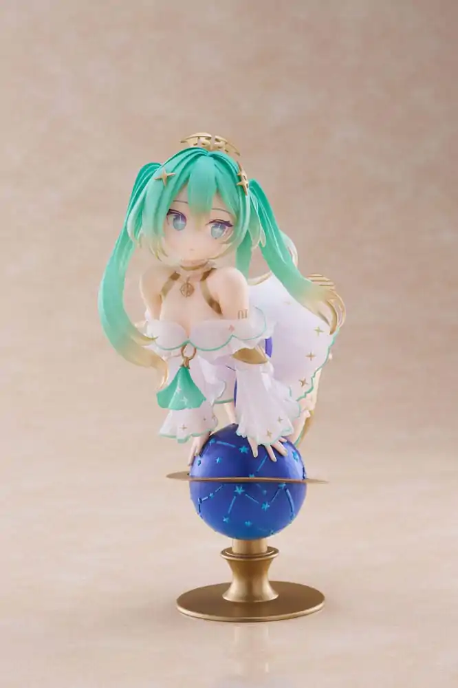 Hatsune Miku PVC Statue Bust Up Figure 39 Miku's Day Anniversary 2nd Season Glittering Star Ver. 18 cm product photo