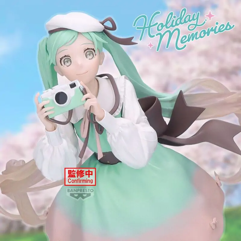 Hatsune Miku Camera Holiday Memories figure 20cm product photo