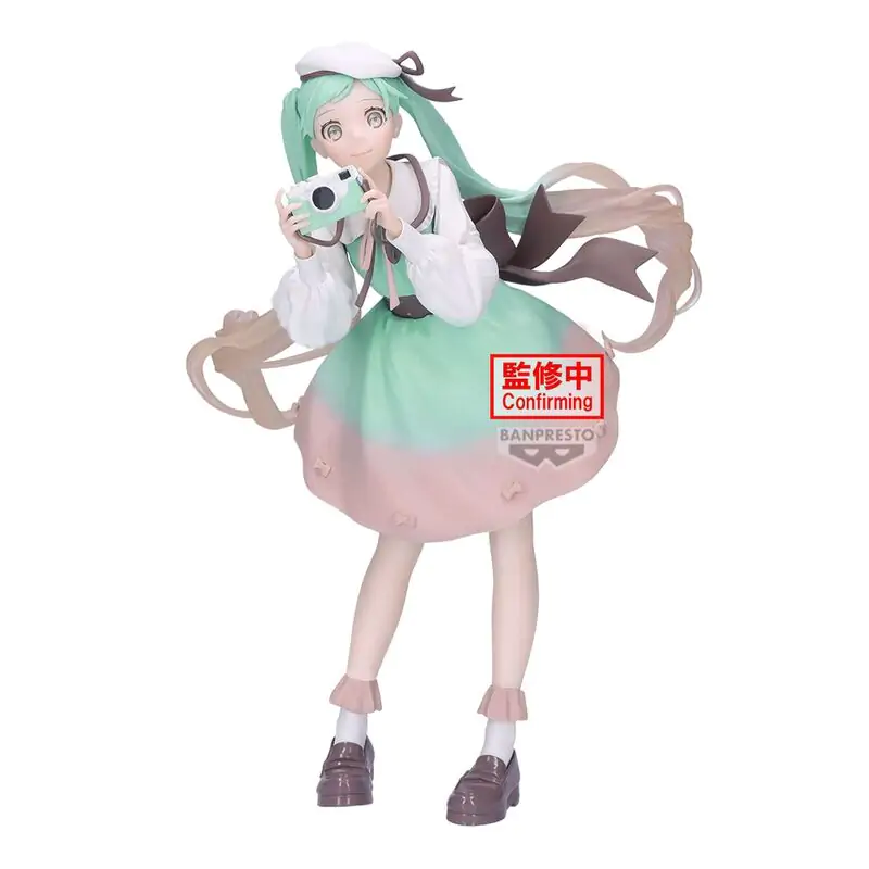 Hatsune Miku Camera Holiday Memories figure 20cm product photo