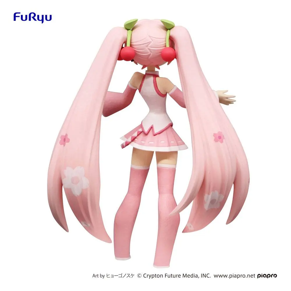 Hatsune Miku CartoonY PVC Statue Sakura Miku 16 cm product photo