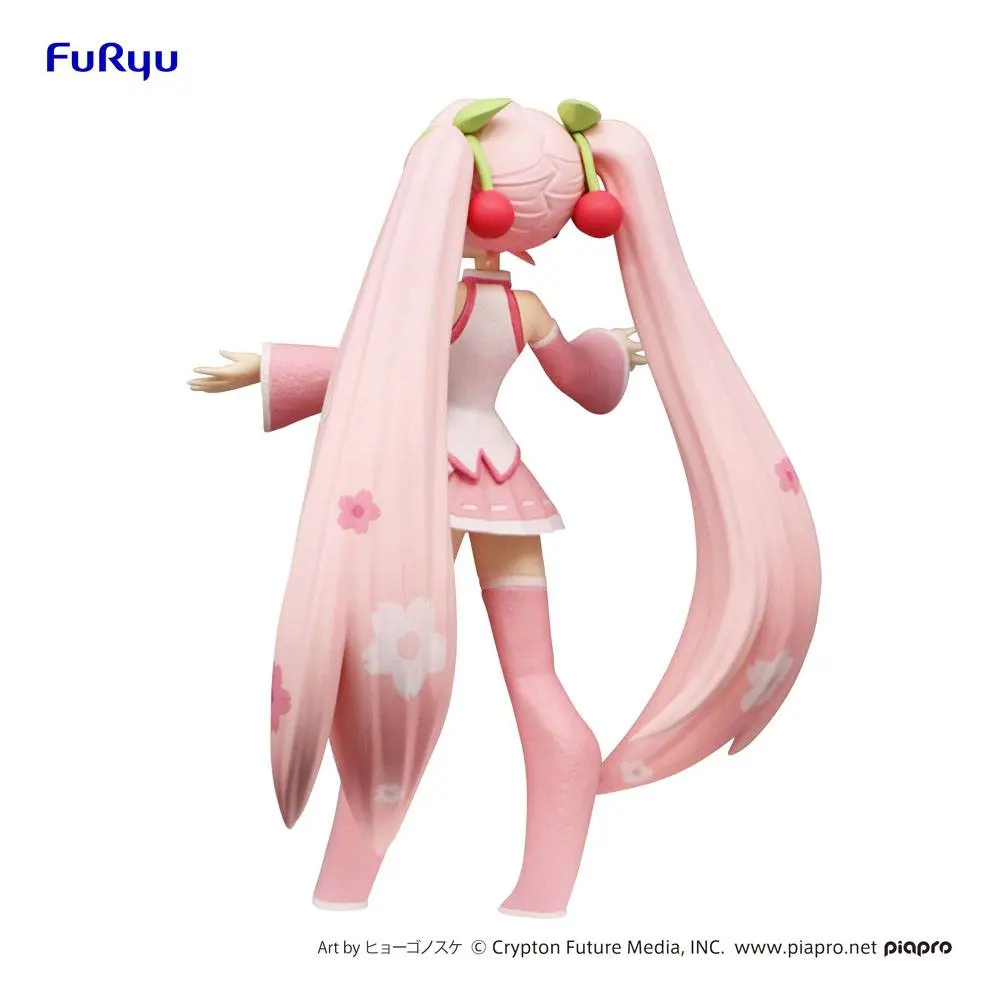 Hatsune Miku CartoonY PVC Statue Sakura Miku 16 cm product photo