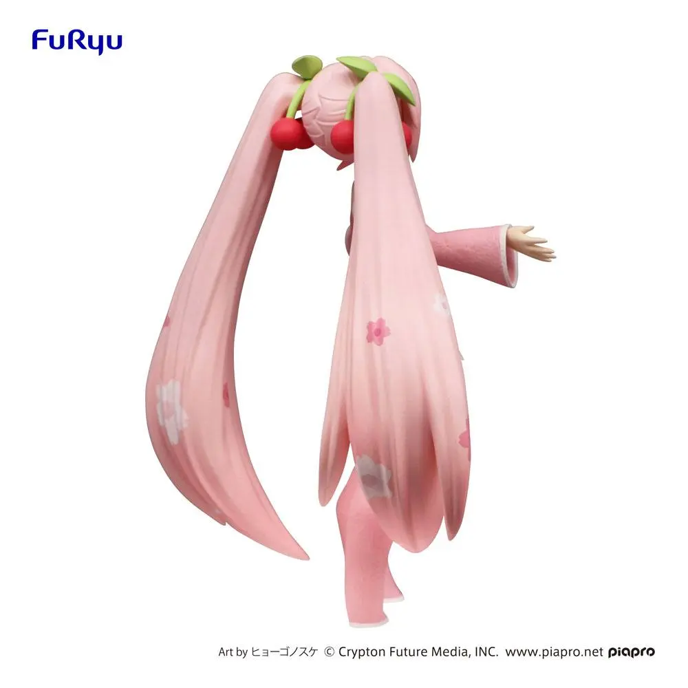 Hatsune Miku CartoonY PVC Statue Sakura Miku 16 cm product photo