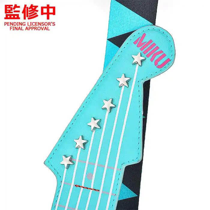 Hatsune Miku Shoulder Bag Character Vocal Series 01: Hatsune Miku Guitar-Shaped termékfotó