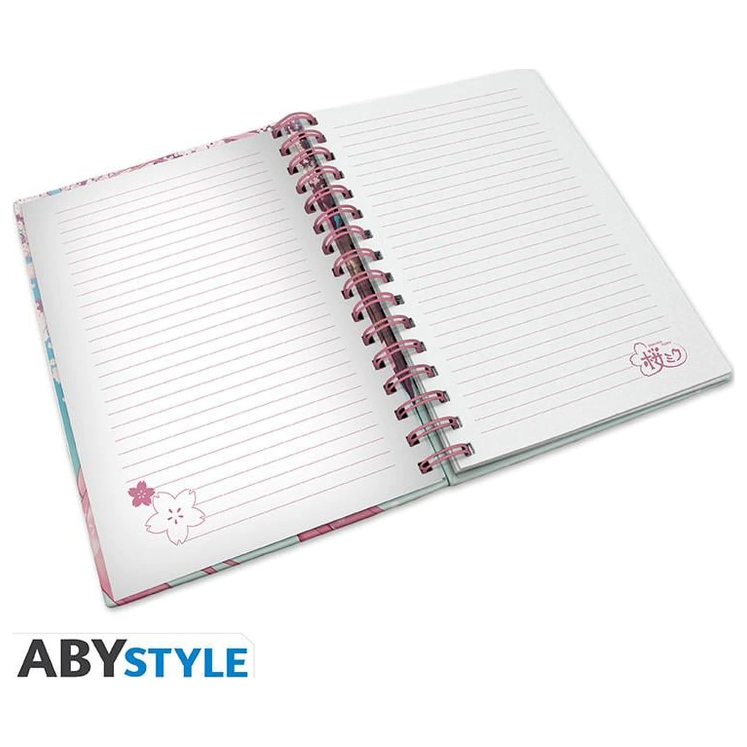 Hatsune Miku Cherry Blossoms Notebook A5 Spiral product photo