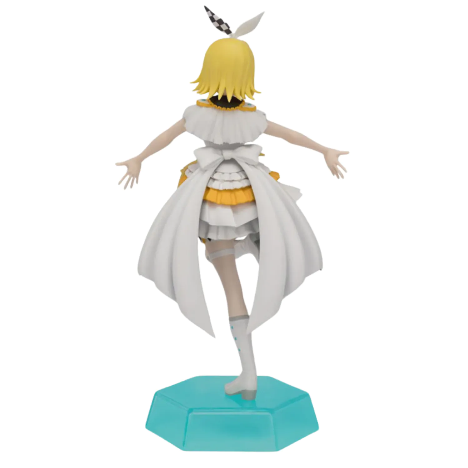 Hatsune Miku: Colorful Stage! Desktop x Decorate Collections PVC Statue Kagamine Rin Stage Sekai Ver. 15 cm product photo